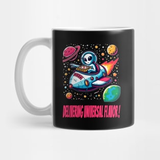 Galactic Pizza Express Mug